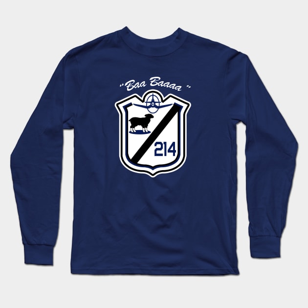 Black Sheep Squadron Long Sleeve T-Shirt by PopCultureShirts